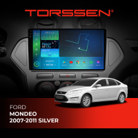 Штатна магнітола Torssen 2K Ford Mondeo 07-11 silver F96128 4G Carplay DSP