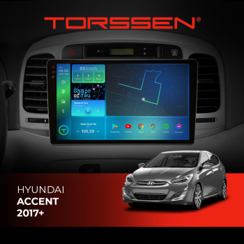 Штатная магнитола Torssen 2K Hyundai Accent 2017+ F9464 4G Carplay DSP Штатная магнитола Torssen 2K Hyundai Accent 2017+ F9464 4G Carplay DSP