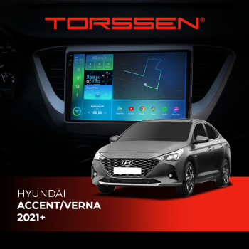 Штатная магнитола Torssen 2K Hyundai Accent/Verna 2021+ F9464 4G Carplay DSP Штатная магнитола Torssen 2K Hyundai Accent/Verna 2021+ F9464 4G Carplay DSP