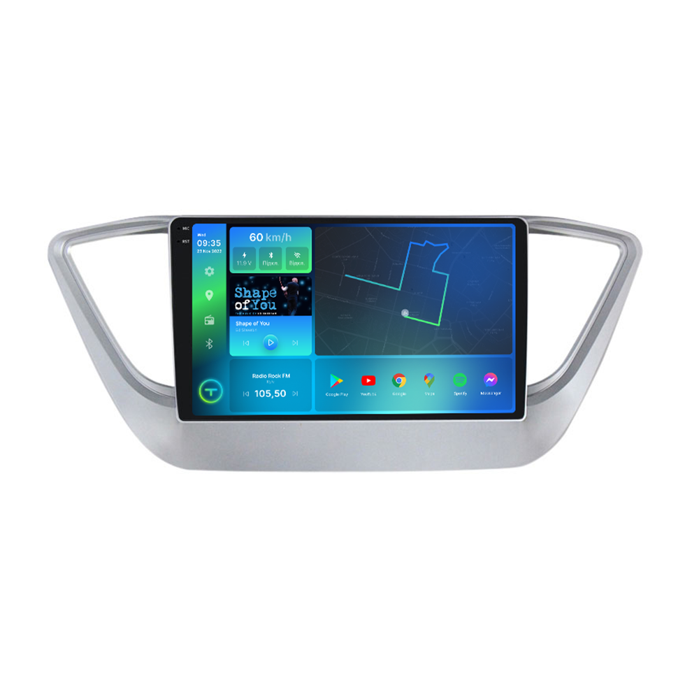 Штатная магнитола Torssen 2K Hyundai Accent 2017+  F9464 4G Carplay DSP
