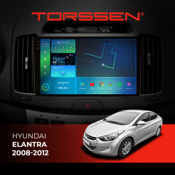Штатная магнитола Torssen 2K Hyundai Elantra 08-12 F9464 4G Carplay DSP Штатная магнитола Torssen 2K Hyundai Elantra 08-12 F9464 4G Carplay DSP
