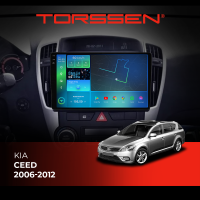 Штатна магнітола Torssen 2K Kia Ceed 06-12 F9464 4G Carplay DSP