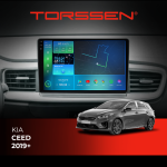 Штатна магнітола Torssen 2K Kia Ceed 2019+ F10464 4G Carplay DSP