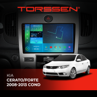 Штатна магнітола Torssen 2K Kia Cerato/Forte 08-13 F9432 4G Carplay DSP conditioner