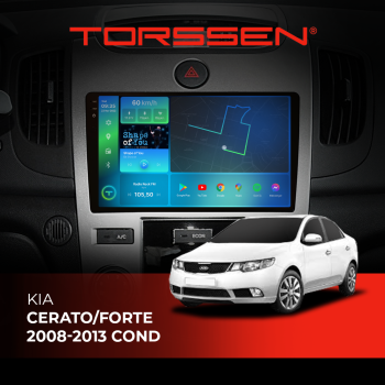 Штатна магнітола Torssen 2K Kia Cerato/Forte 08-13 F9464 4G conditioner Штатна магнітола Torssen 2K Kia Cerato/Forte 08-13 F9464 4G conditioner