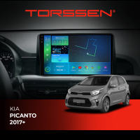 Штатна магнітола Torssen 2K Kia Picanto 2017+ F9464 4G Carplay DSP