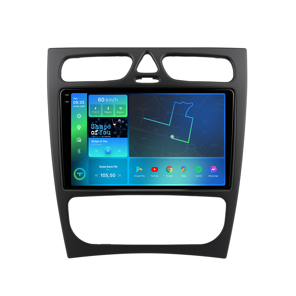 Штатная магнитола Torssen 2K Mercedes C-klasse (W203) 2000-2004 F96128 4G Carplay DSP