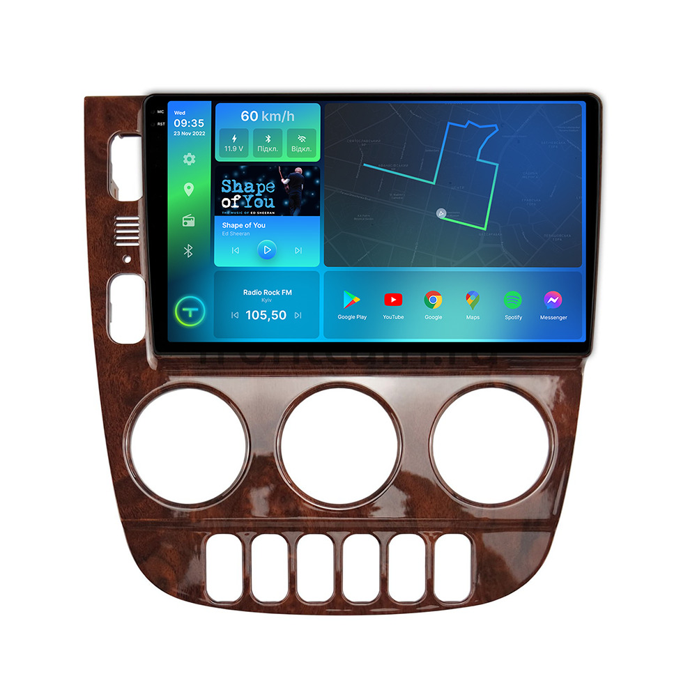 Штатная магнитола Torssen 2K Mercedes ML W163 1997-2005 F96128 4G Carplay DSP