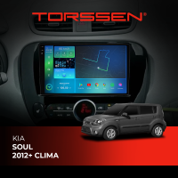 Штатна магнітола Torssen 2K Kia Soul 2012+ clima F9464 4G Carplay DSP