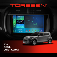 Штатна магнітола Torssen 2K Kia Soul 2019+ clima FL9 4+64Gb 4G Carplay DSP
