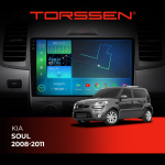 Штатна магнітола Torssen 2K Kia Soul 08-11 FL9 4+64Gb 4G Carplay DSP