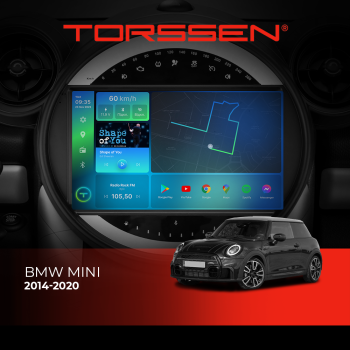 Штатна магнітола Torssen 2K BMW Mini (2014-2020) F9464 4G Carplay DSP