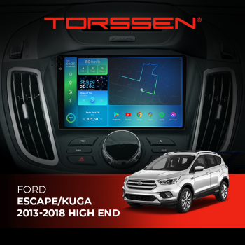 Штатна магнітола Torssen 2K Ford Escape/Kuga 13-18 HIGH END F9464 4G Carplay DSP Штатна магнітола Torssen 2K Ford Escape/Kuga 13-18 HIGH END F9464 4G Carplay DSP