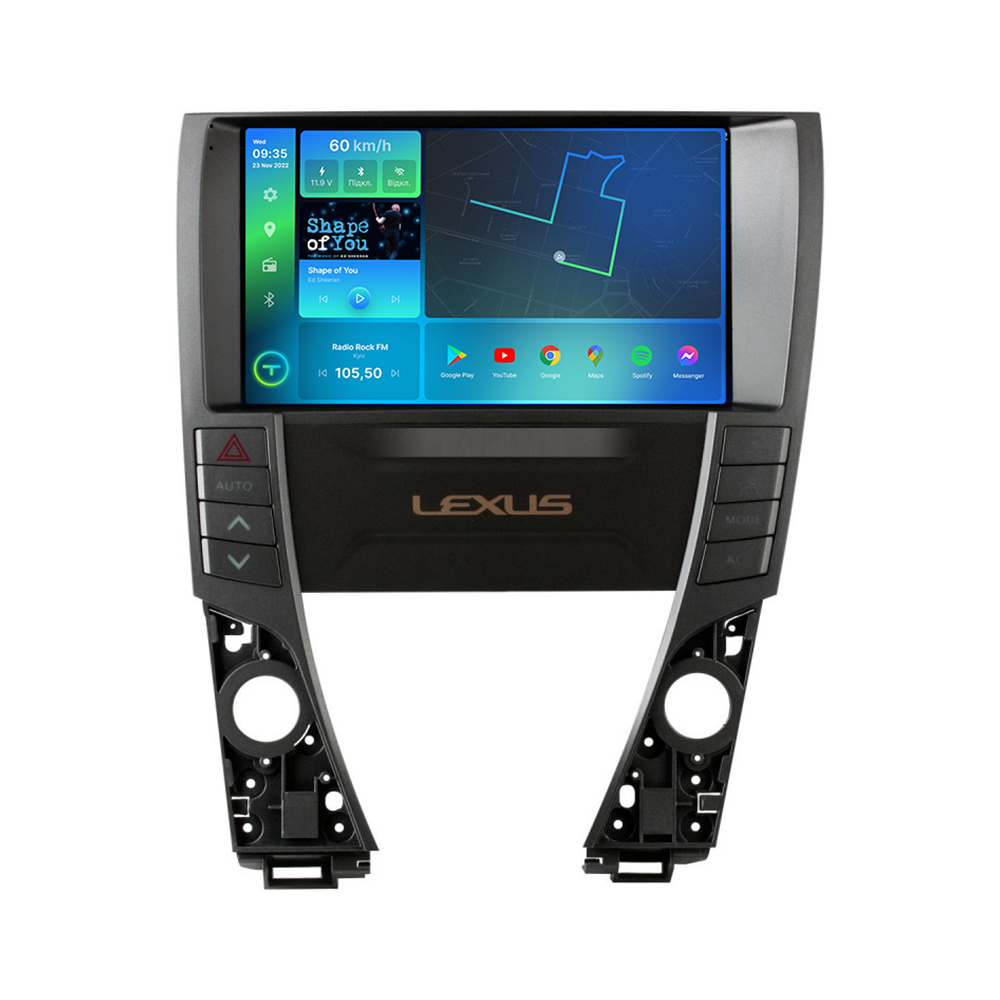 Штатна магнітола 2K Torssen Lexus ES350 XV40 2006-2012 F96128 4G Carplay DSP