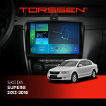 Штатная магнитола Torssen 2K DTS Skoda Superb 13-16 F10432 4G Carplay DSP