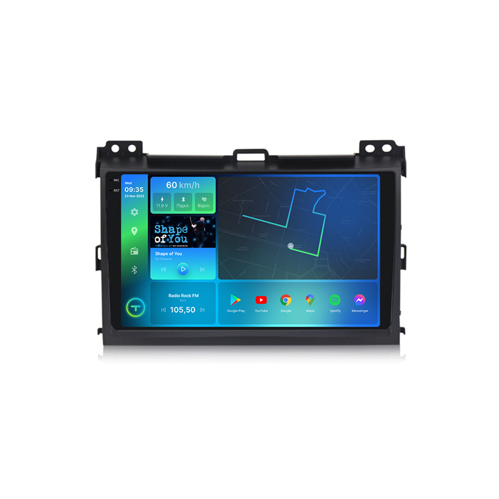 Штатная магнитола Torssen 2K DTS Toyota Prado 120 F9432 4G Carplay DSP
