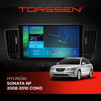 Штатная магнитола Torssen 2K DTS Hyundai Sonata NF 08-10 cond F9432 4G Carplay DSP