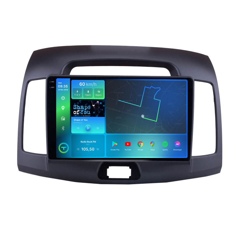 Штатная магнитола Torssen 2K DTS Hyundai Elantra 08-12 F9432 4G Carplay DSP