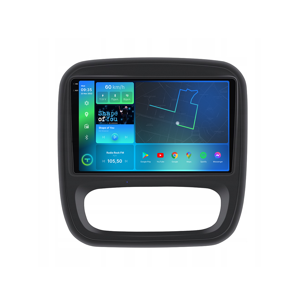 Штатна магнітола Torssen 2K DTS Renault Trafic 2014+ F9432 4G Carplay DSP