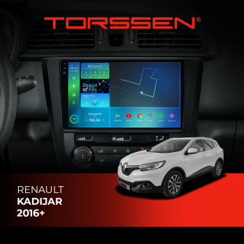Штатна магнітола Torssen 2K DTS Renault Kadijar 16+ F9432 4G Carplay DSP Штатна магнітола Torssen 2K DTS Renault Kadijar 16+ F9432 4G Carplay DSP