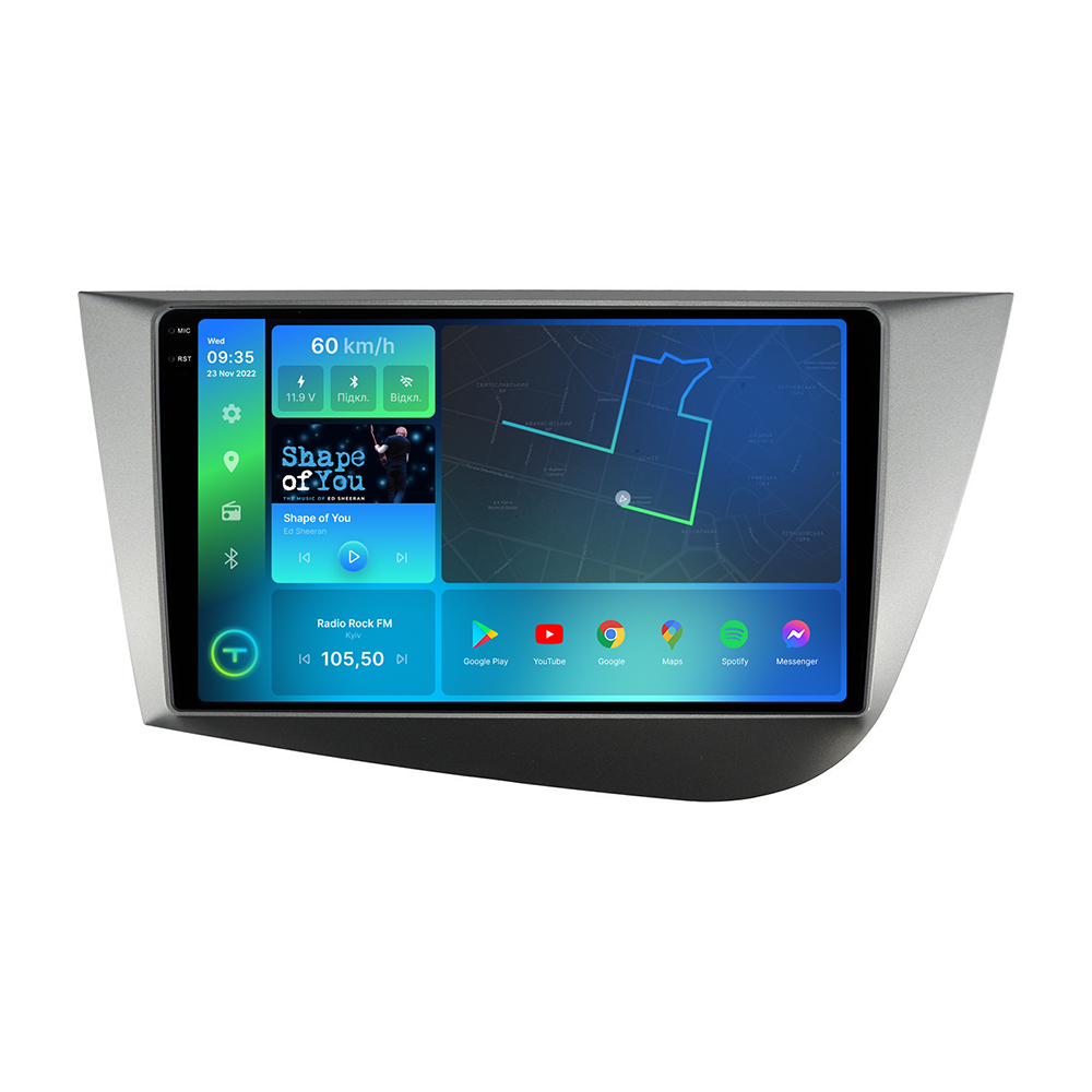 Штатная магнитола Torssen 2K DTS Seat Leon 05-12 F9432 4G Carplay DSP