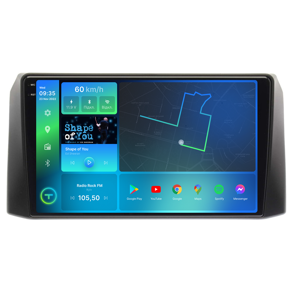 Штатная магнитола Torssen 2K DTS UAZ Patriot F9432 4G Carplay DSP