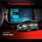 Штатная магнитола Torssen 2K DTS Nissan Kicks 2016+ F10432 4G Carplay DSP