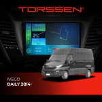 Штатная магнитола Torssen 2K DTS Iveco Daily 2014- F9432 4G Carplay DSP