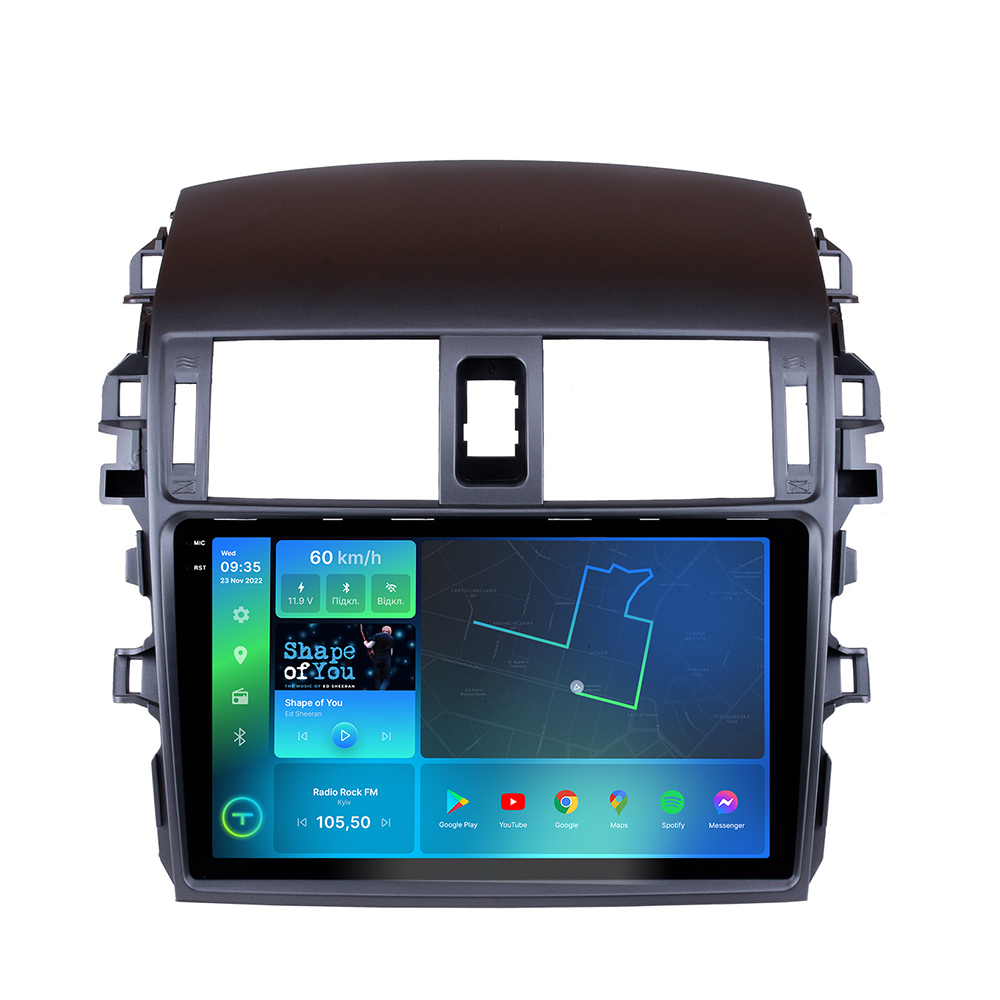 Штатная магнитола Torssen 2K DTS Toyota Corolla E150 2006-2012 воздуховоды F9432 4G Carplay DSP