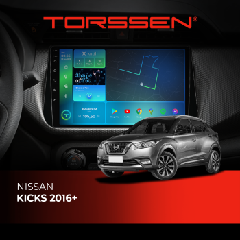 Штатная магнитола Torssen Nissan Kicks 2016+ F10116