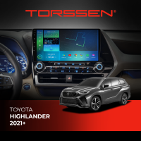 Штатная магнитола Torssen Toyota Highlander 2021+ F10116