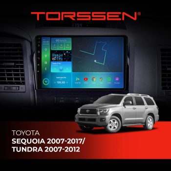 Штатная магнитола Torssen Toyota Sequoia 2007-2017/Tundra 2007-2012 F10116