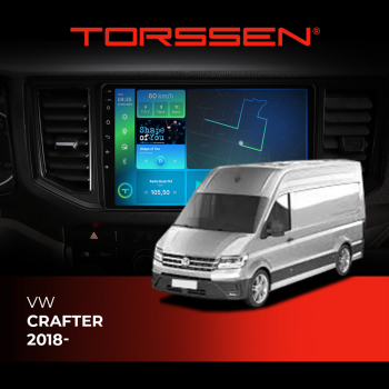 Штатная магнитола Torssen VW Crafter 2018- F10116