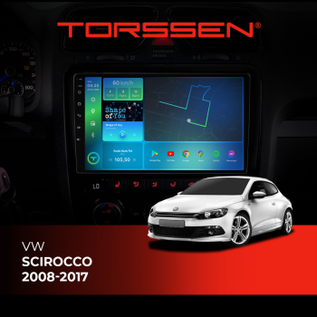 Штатная магнитола Torssen VW Scirocco 2008-2017 F9332 4G Carplay DSP climate