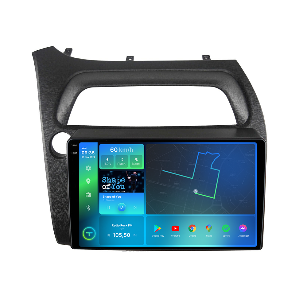 Штатная магнитола Torssen 2K Honda Civic 5D Coupe FL9 4+64Gb 4G Carplay DSP