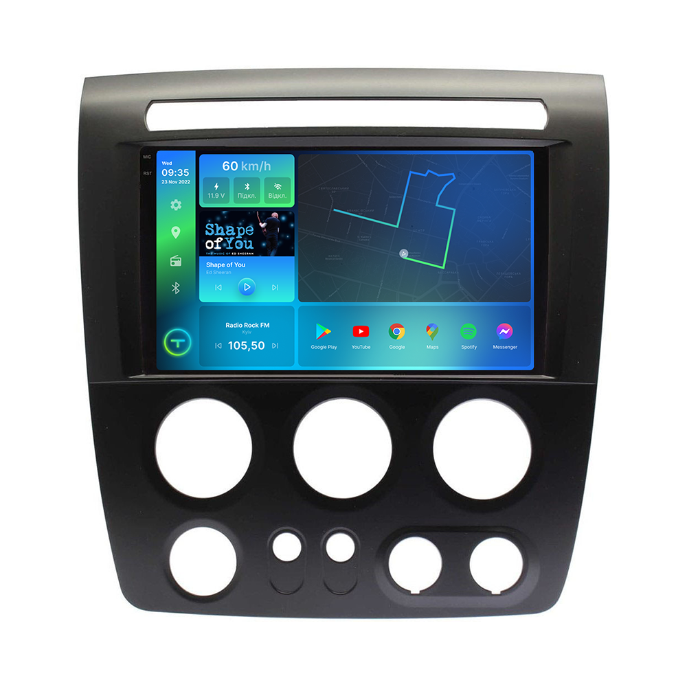 Штатная магнитола Torssen 2K Hummer H3 FL9 4+64Gb 4G Carplay DSP