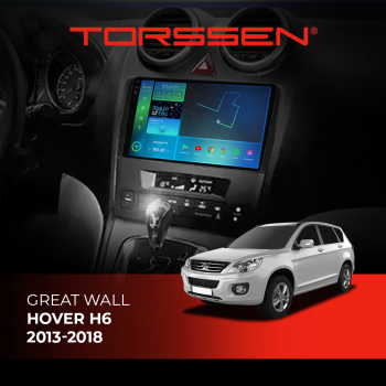 Штатна магнітола Torssen 2K Great Wall Hover H6 2013-2018 FL9 4+64Gb 4G Carplay DSP