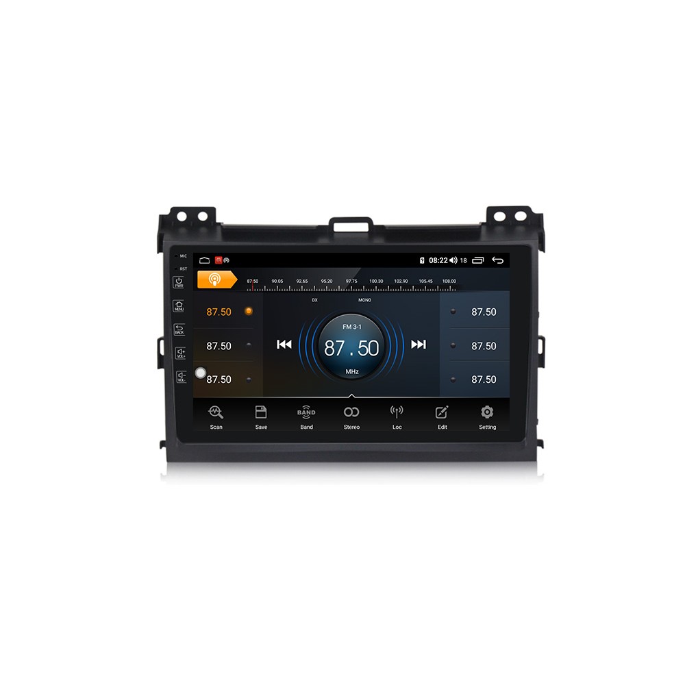 Штатная магнитола Torssen Toyota Prado 120 F9332 4G Carplay