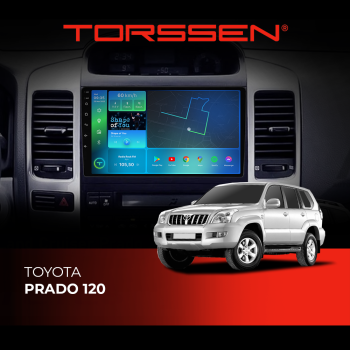 Штатная магнитола Torssen Toyota Prado 120 F9332 4G Carplay