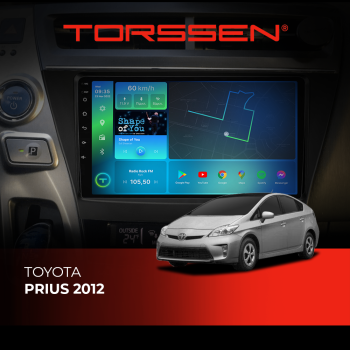 Штатная магнитола Torssen Toyota Prius 12 F9332 4G Carplay