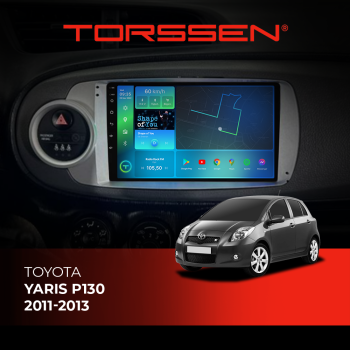 Штатная магнитола Torssen Toyota Yaris (P130) (2011-2013) F9332 4G Carplay DSP