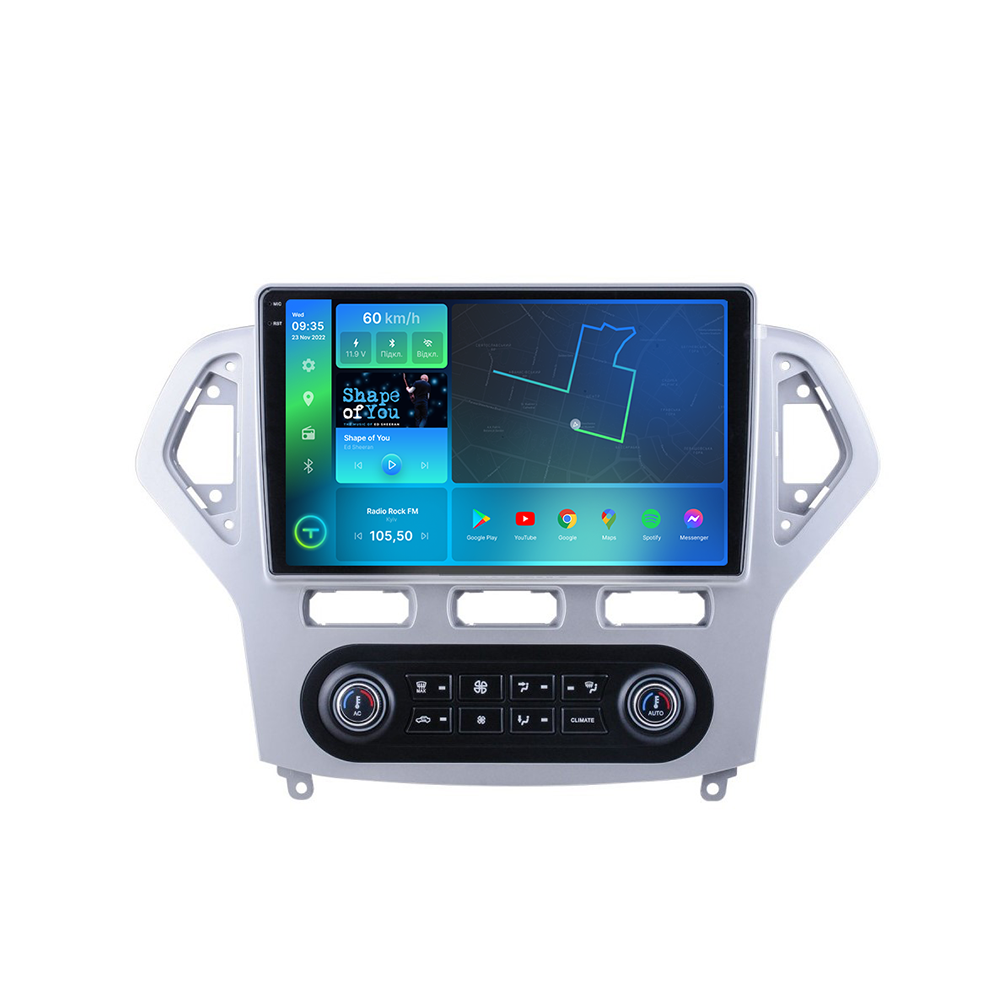 Штатна магнітола Torssen 2K Ford Mondeo 07-11 climate FL10 4+64Gb 4G Carplay DSP