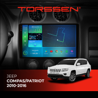 Штатная магнитола Torssen Jeep Compas/Patriot 10-16 F10332 4G Carplay