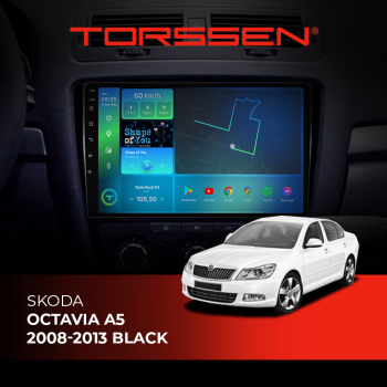 Штатная магнитола Torssen Skoda Octavia A5 08-13 black F10332 4G Carplay Штатная магнитола Torssen Skoda Octavia A5 08-13 black F10332 4G Carplay