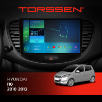 Штатна магнітола Torssen 2K Hyundai I10 2010-2013 FL9 4+64Gb 4G Carplay DSP