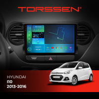 Штатна магнітола Torssen 2K Hyundai I10 2013-2016 FL9 4+64Gb 4G Carplay DSP