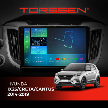 Штатна магнітола Torssen 2K Hyundai IX25/Creta/Cantus 14-19 FL9 4+64Gb 4G Carplay DSP Штатна магнітола Torssen 2K Hyundai IX25/Creta/Cantus 14-19 FL9 4+64Gb 4G Carplay DSP