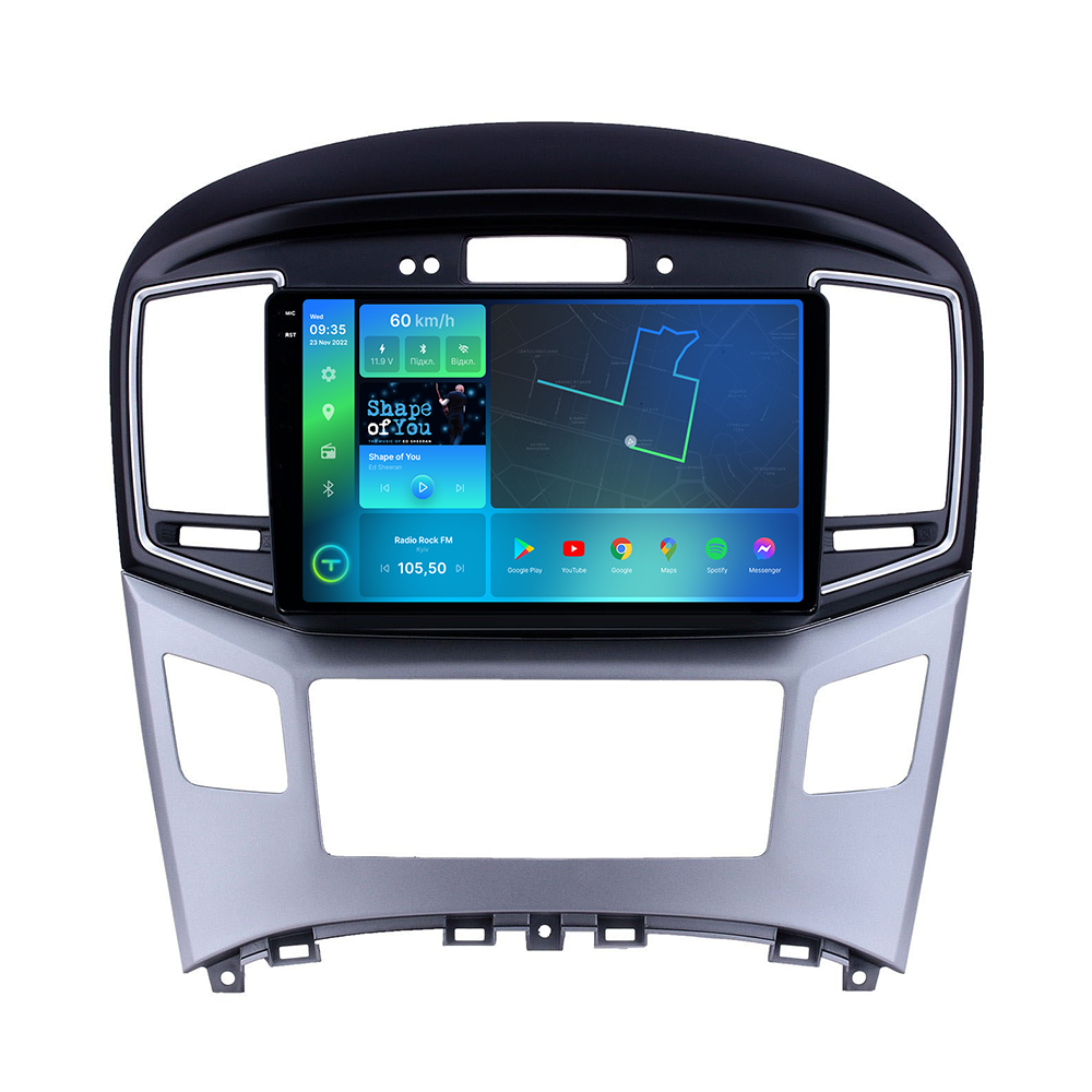 Штатна магнітола Torssen 2K Hyundai H1/Starex 2015+ FL9 4+64Gb 4G Carplay DSP
