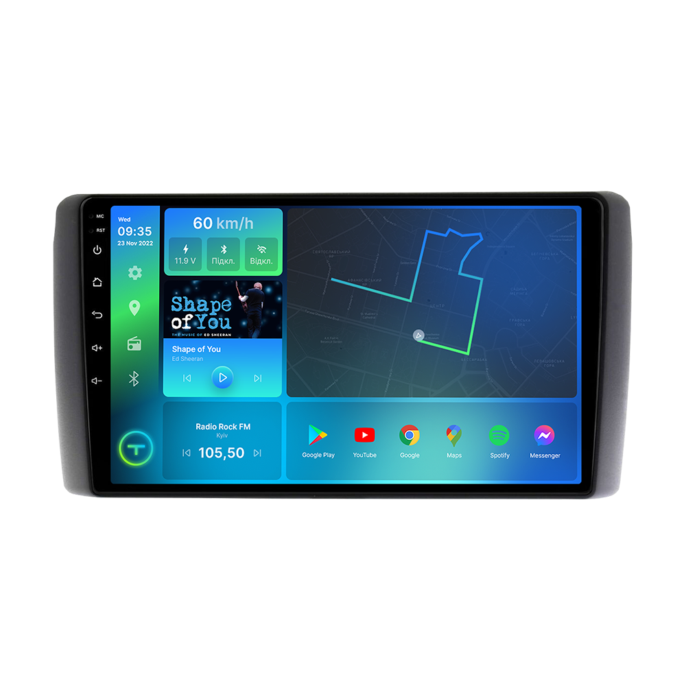 Штатная магнитола Torssen Nissan Leaf 2010-2017 F98256 4G Carplay DSP