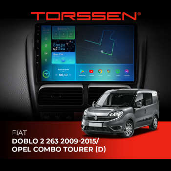 Штатная магнитола Torssen Fiat Doblo 2 263 09-15/Opel Combo Tourer (D) F9116 Штатная магнитола Torssen Fiat Doblo 2 263 09-15/Opel Combo Tourer (D) F9116